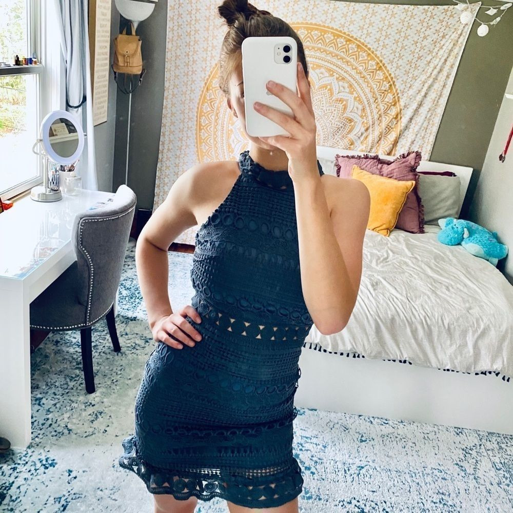 NEW W/TAG HALTER DRESS